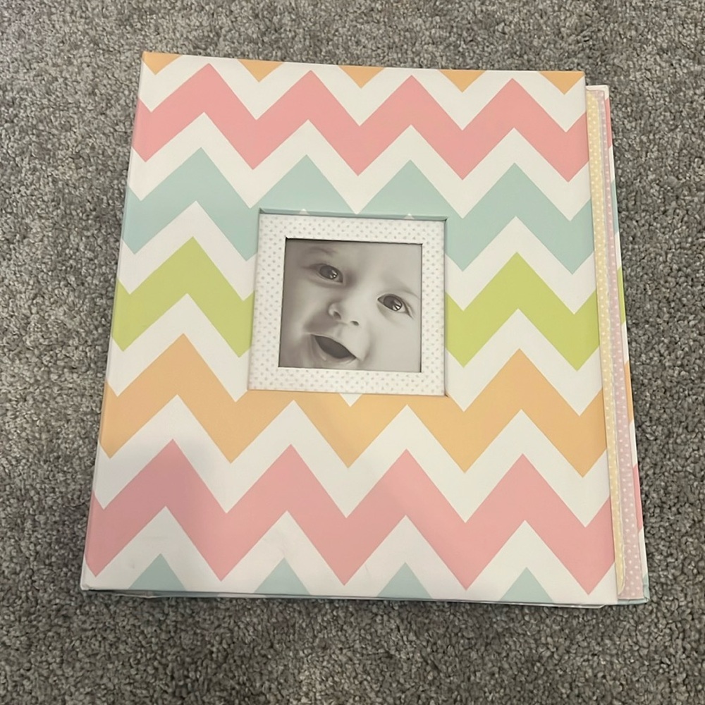 Brand new Hallmark baby book album scrapbook
